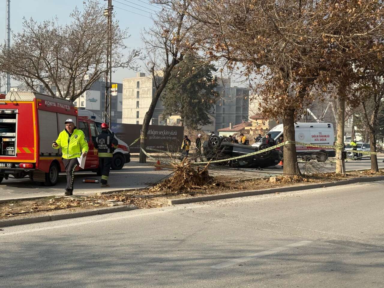 Konya’daki kazada can veren Abdurrahman Yüksel'e acı veda 11